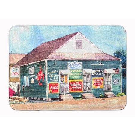 Carolines Treasures Rivershack Machine Washable Memory Foam Mat 8704RUG